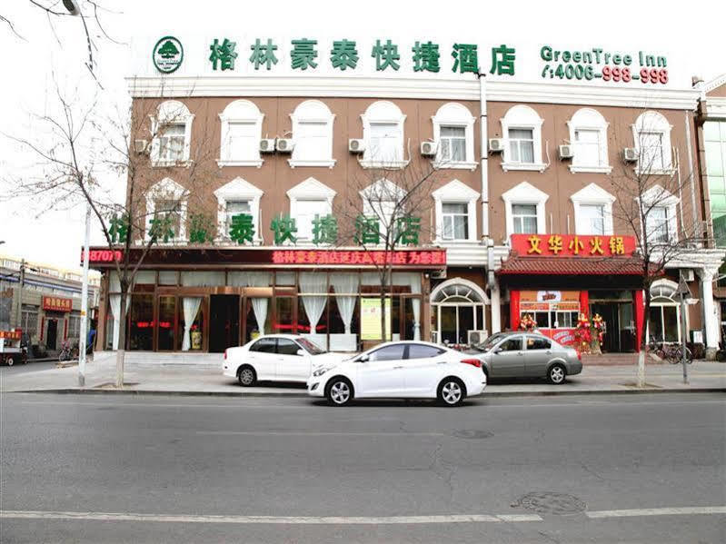 Greentree Inn Beijing Yanqing District Gaota Road Express Hotel Exteriör bild
